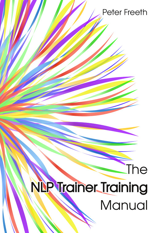 The NLP Trainer Training Manual by Peter Freeth.  This is the definitive NLP Trainer Training Manual, containing everything that you need to teach NLP at the Trainer level of NLP certification.